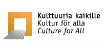 Logo Kulttuuria kaikille KUltur för alla Culture for all