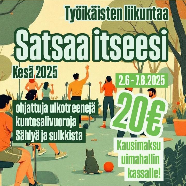 Satsaa itseesi kesä -25