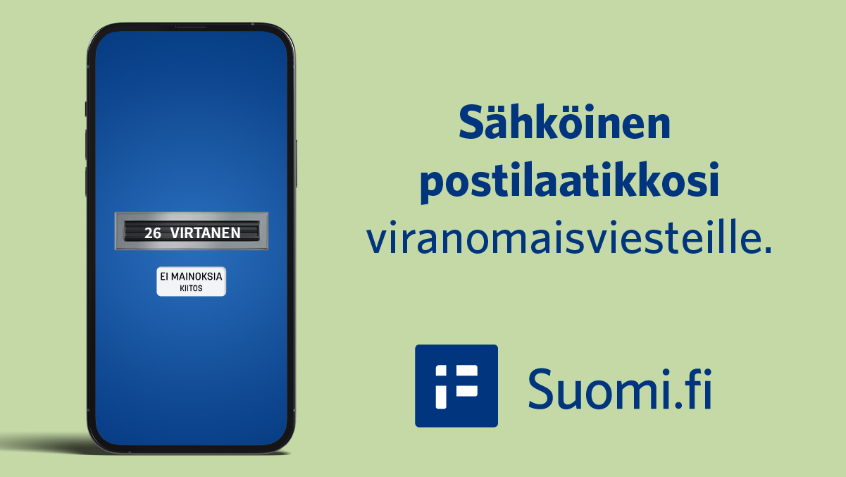 Viranomaispostin vastaanotto muuttuu vuoden 2026 alussa ensisijaisesti digitaaliseksi