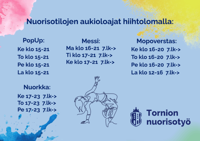 Nuorisotoimen hiihtolomaviikko 2026.