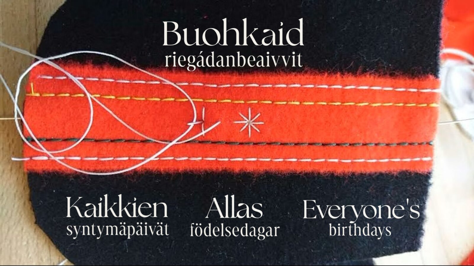 Saamelaistaiteilija Anna-Stina Svakkon luento ja työpaja Lahkosat – Grannskap – Naapuruus – Neighborhood 21.2.2026 Aineen taidemuseossa – ilmoittaudu mukaan!